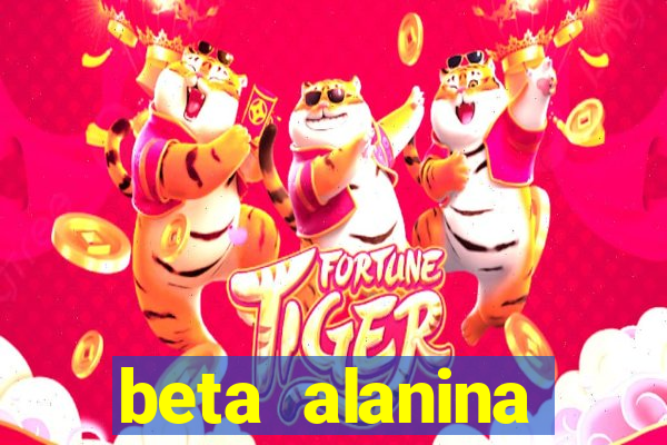 beta alanina aumenta a pressao